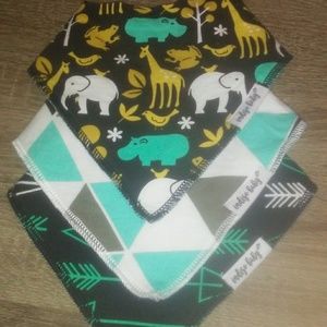 NWOT Baby boy drool bibs